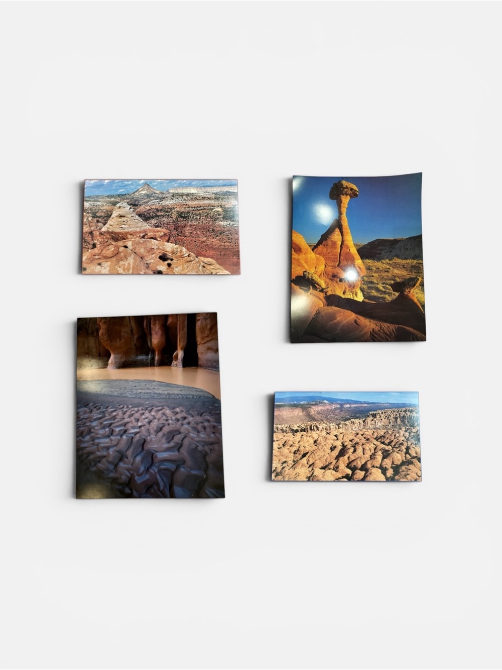 Vintage 1996/97 Grand Staircase Escalante Commemorative Poster Set of 4
